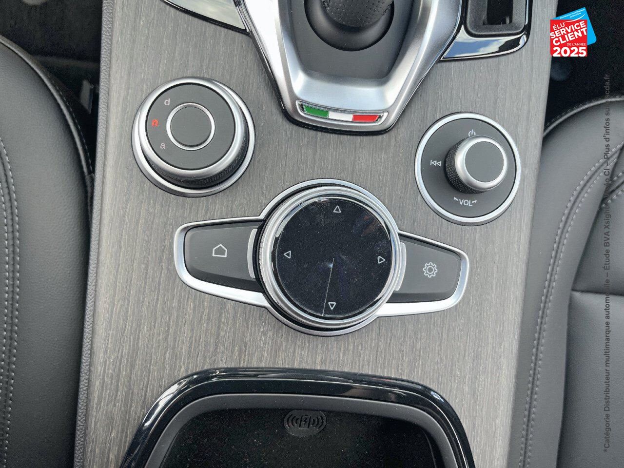 Véhicule d'occasion ALFA ROMEO STELVIO 2.2 DIESEL 210CH TI Q4 AT8 MY22 chez BMW Belfort