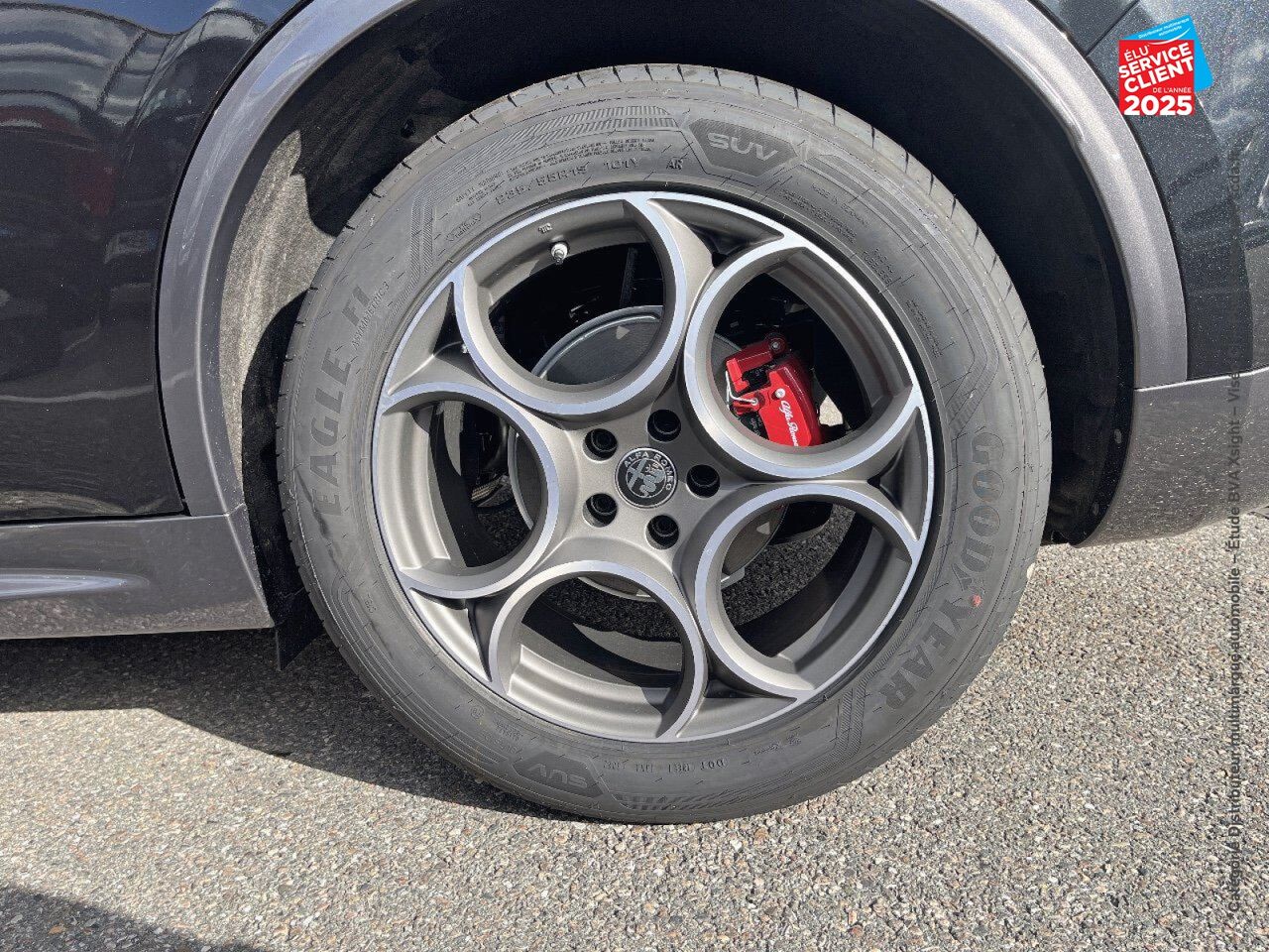 Véhicule d'occasion ALFA ROMEO STELVIO 2.2 DIESEL 210CH TI Q4 AT8 MY22 chez BMW Belfort