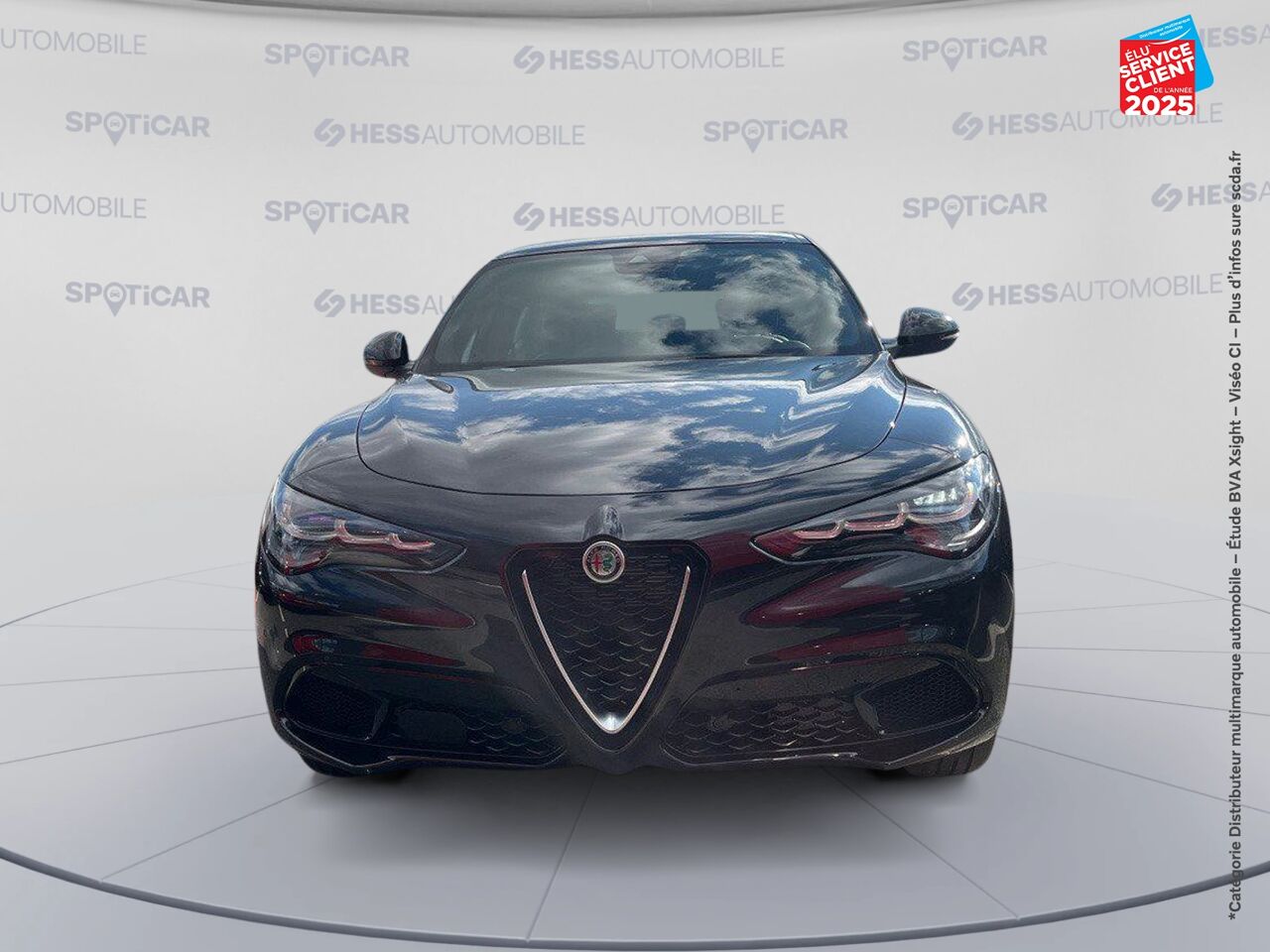 Véhicule d'occasion ALFA ROMEO STELVIO 2.2 DIESEL 210CH TI Q4 AT8 MY22 chez BMW Belfort