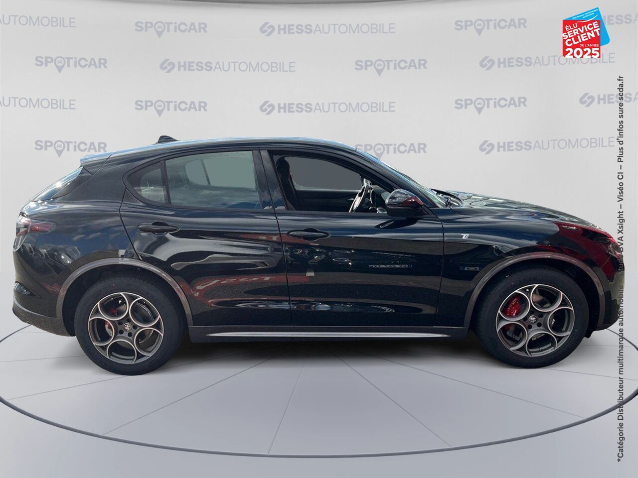 Véhicule d'occasion ALFA ROMEO STELVIO 2.2 DIESEL 210CH TI Q4 AT8 MY22 chez BMW Belfort