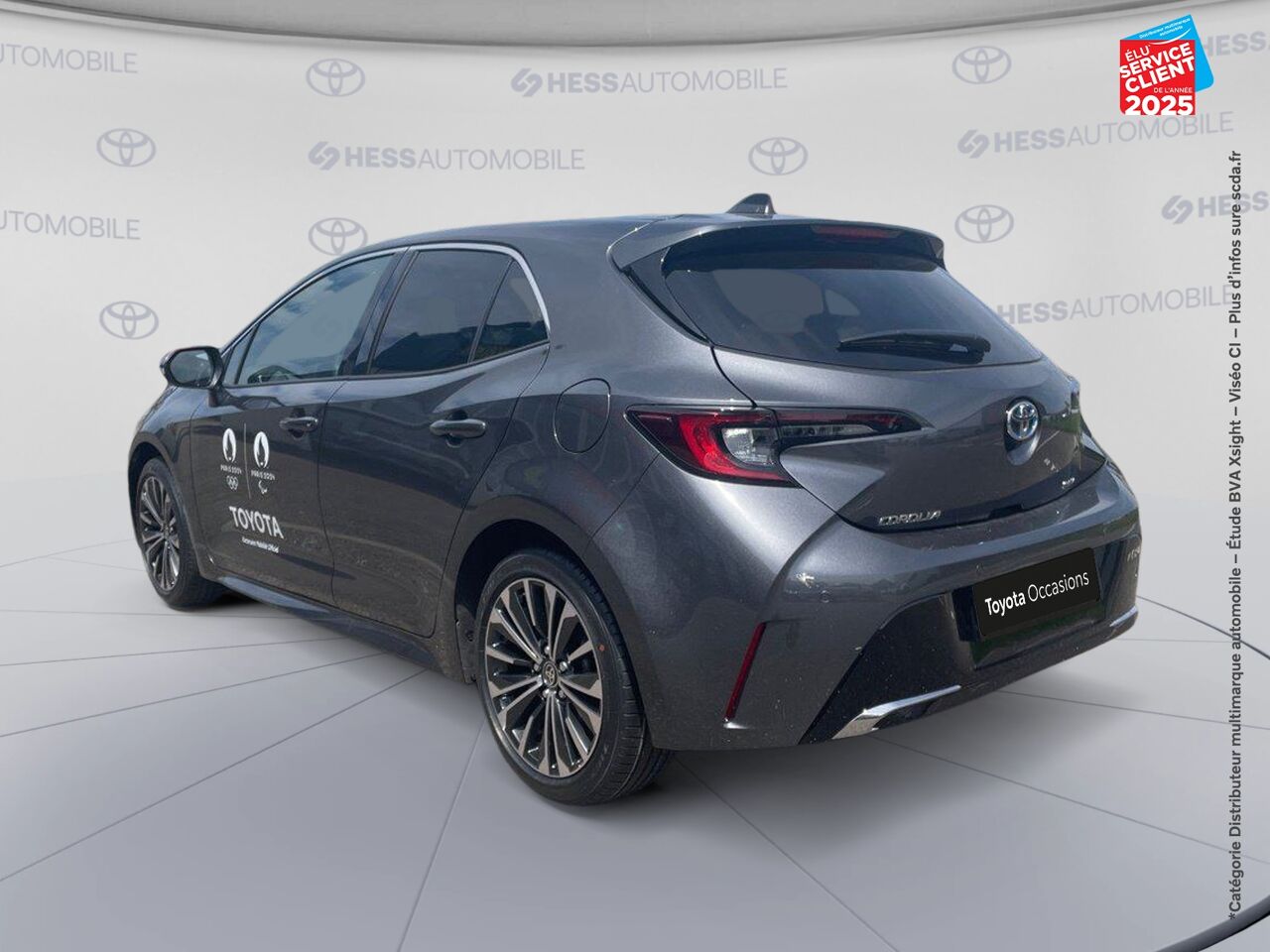 Véhicule d'occasion TOYOTA COROLLA 1.8 140CH DESIGN MY24 chez Toyota Sarreguemines