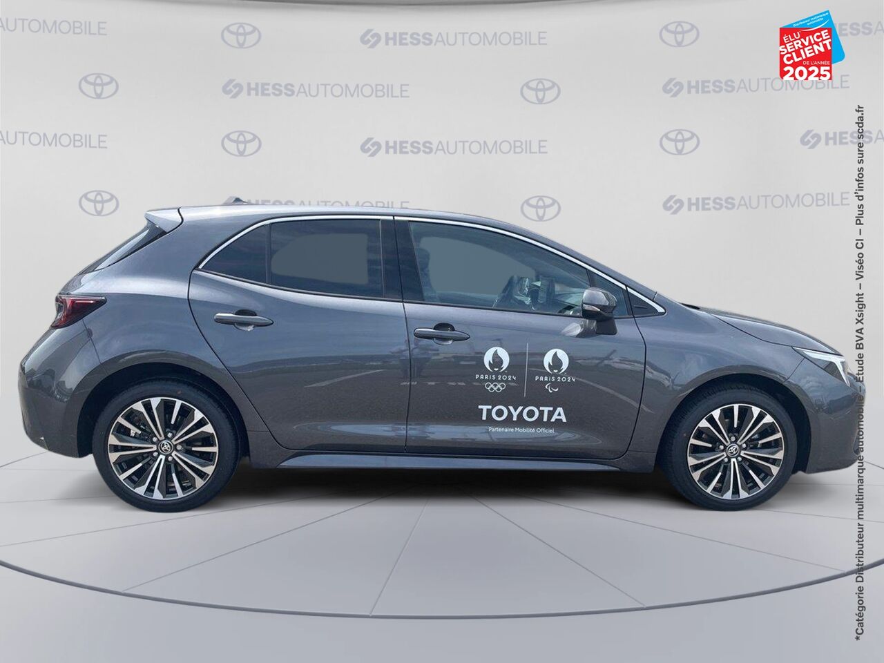 Véhicule d'occasion TOYOTA COROLLA 1.8 140CH DESIGN MY24 chez Toyota Sarreguemines