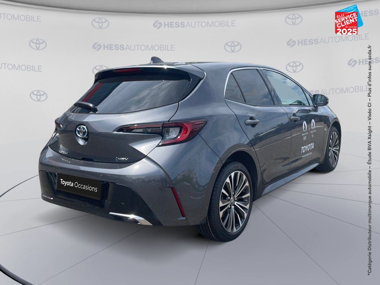 Véhicule d'occasion TOYOTA COROLLA 1.8 140CH DESIGN MY24 chez Toyota Sarreguemines