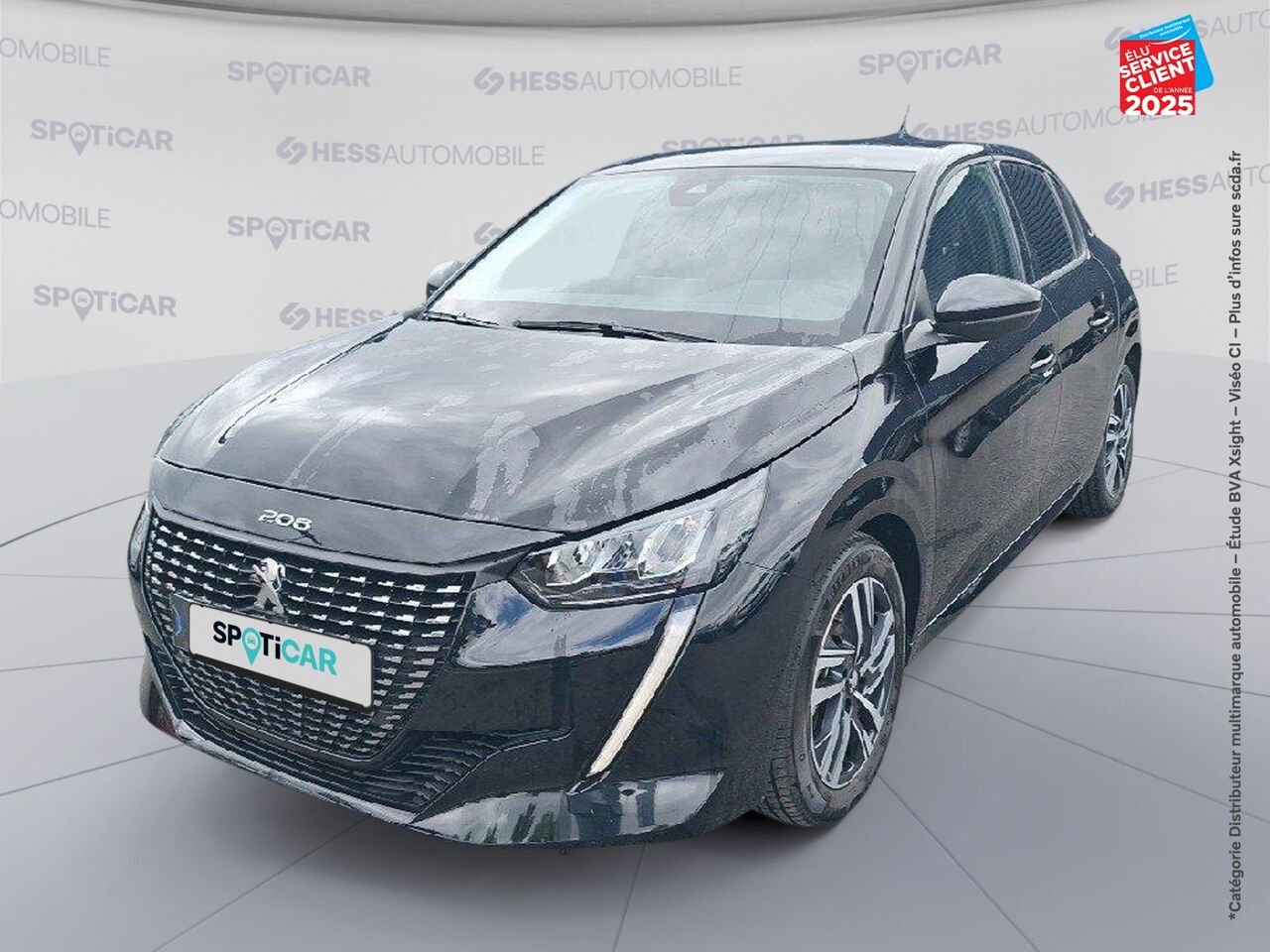 Véhicule d'occasion PEUGEOT 208 1.2 PURETECH 100CH SS ALLURE PACK chez Renault Colmar
