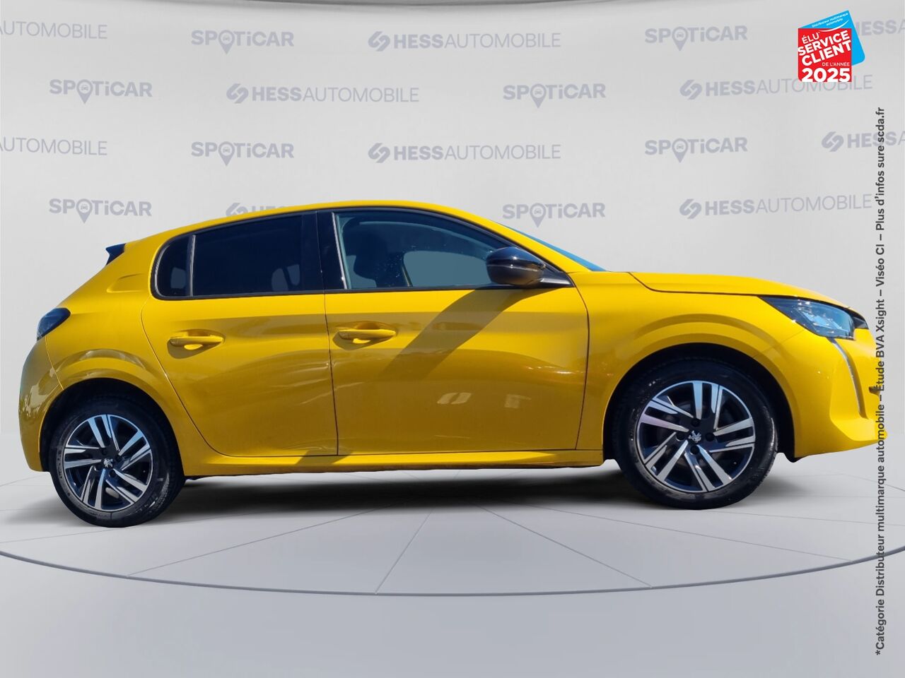 Véhicule d'occasion PEUGEOT 208 1.2 PURETECH 100CH SS ALLURE PACK chez Opel Bar le Duc