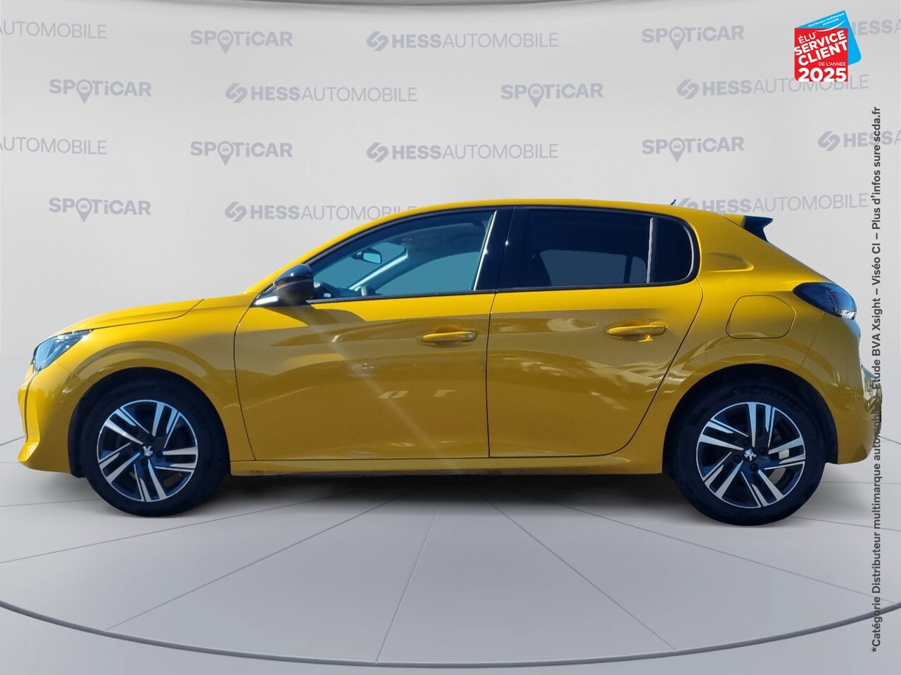 Véhicule d'occasion PEUGEOT 208 1.2 PURETECH 100CH SS ALLURE PACK chez Opel Bar le Duc