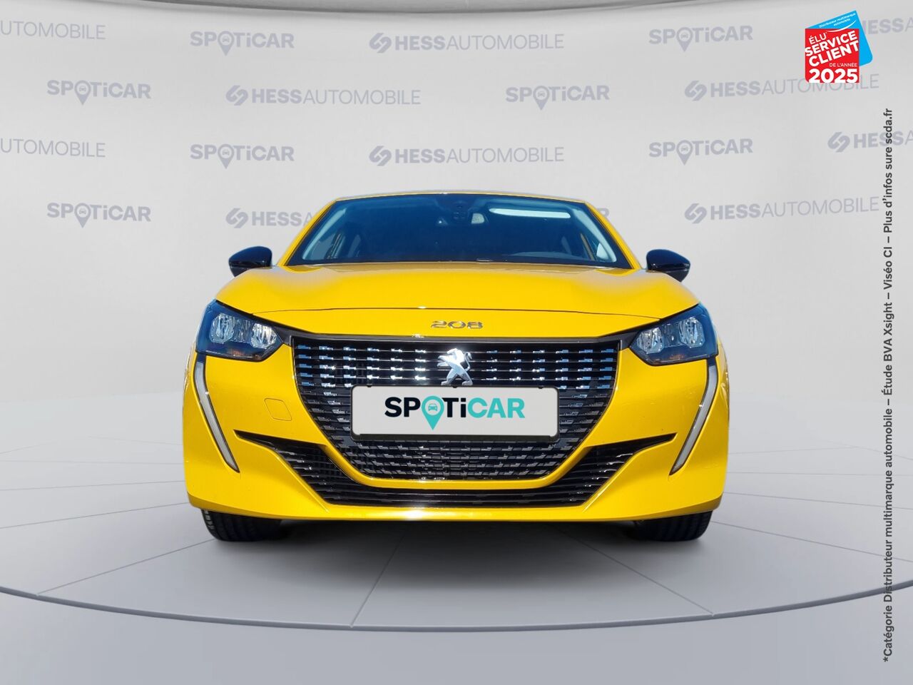 Véhicule d'occasion PEUGEOT 208 1.2 PURETECH 100CH SS ALLURE PACK chez Opel Bar le Duc