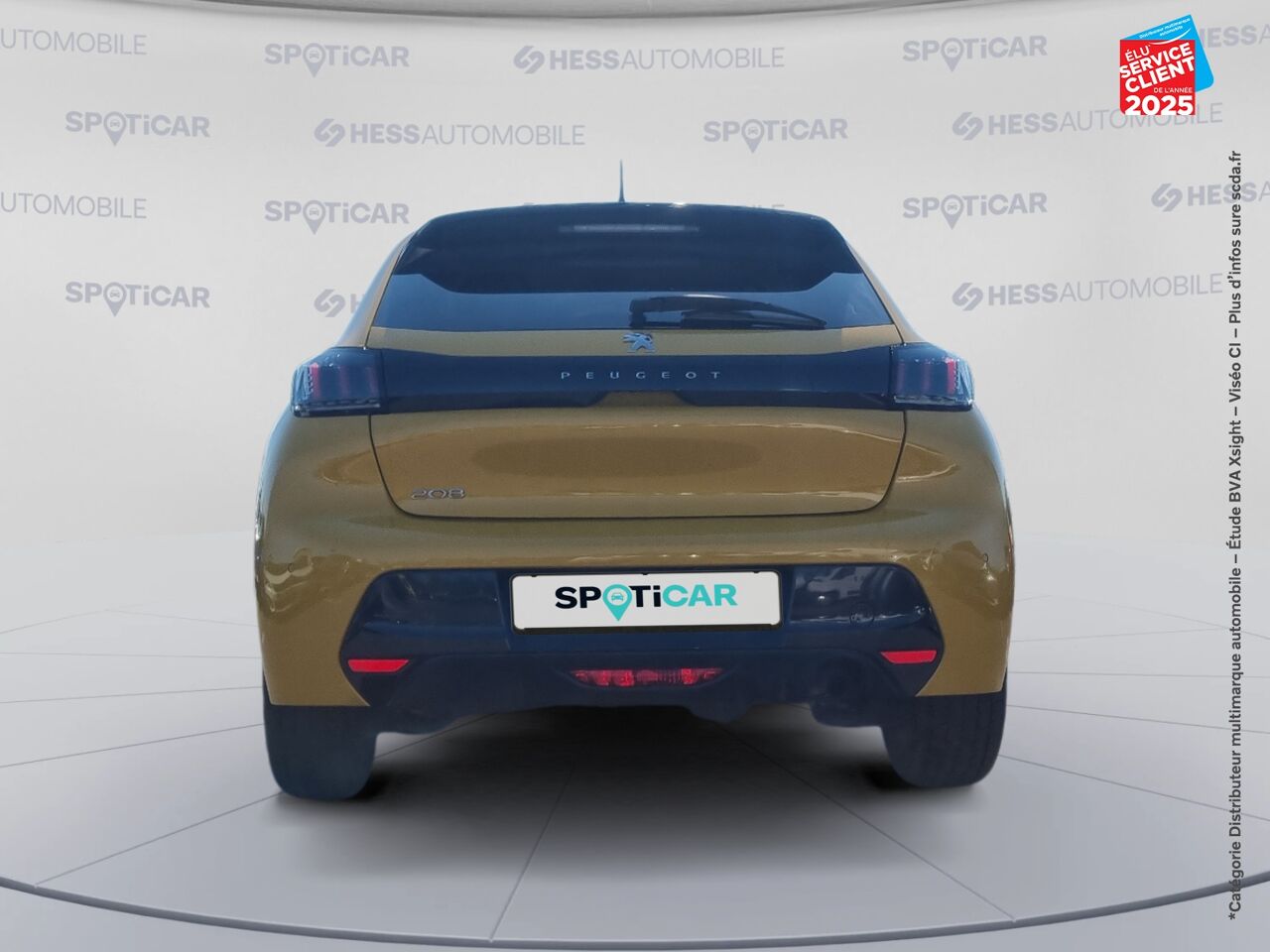 Véhicule d'occasion PEUGEOT 208 1.2 PURETECH 100CH SS ALLURE PACK chez Opel Bar le Duc