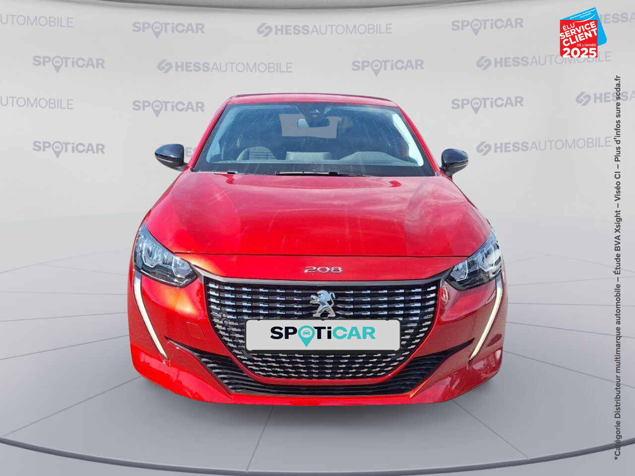 Véhicule d'occasion PEUGEOT 208 1.2 PURETECH 75CH SS STYLE chez Toyota Saint Dizier