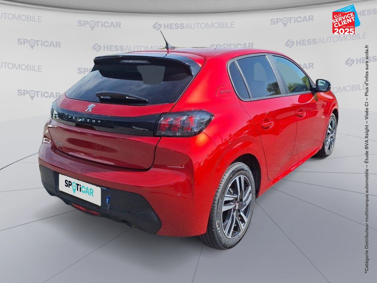 Véhicule d'occasion PEUGEOT 208 1.2 PURETECH 75CH SS STYLE chez Toyota Saint Dizier