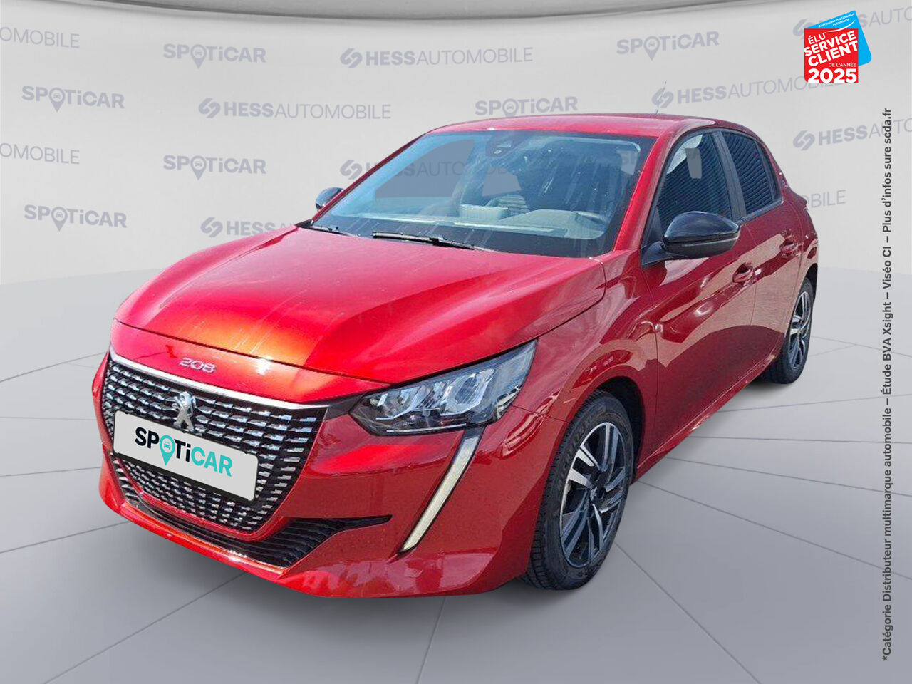 Véhicule d'occasion PEUGEOT 208 1.2 PURETECH 75CH SS STYLE chez Toyota Saint Dizier