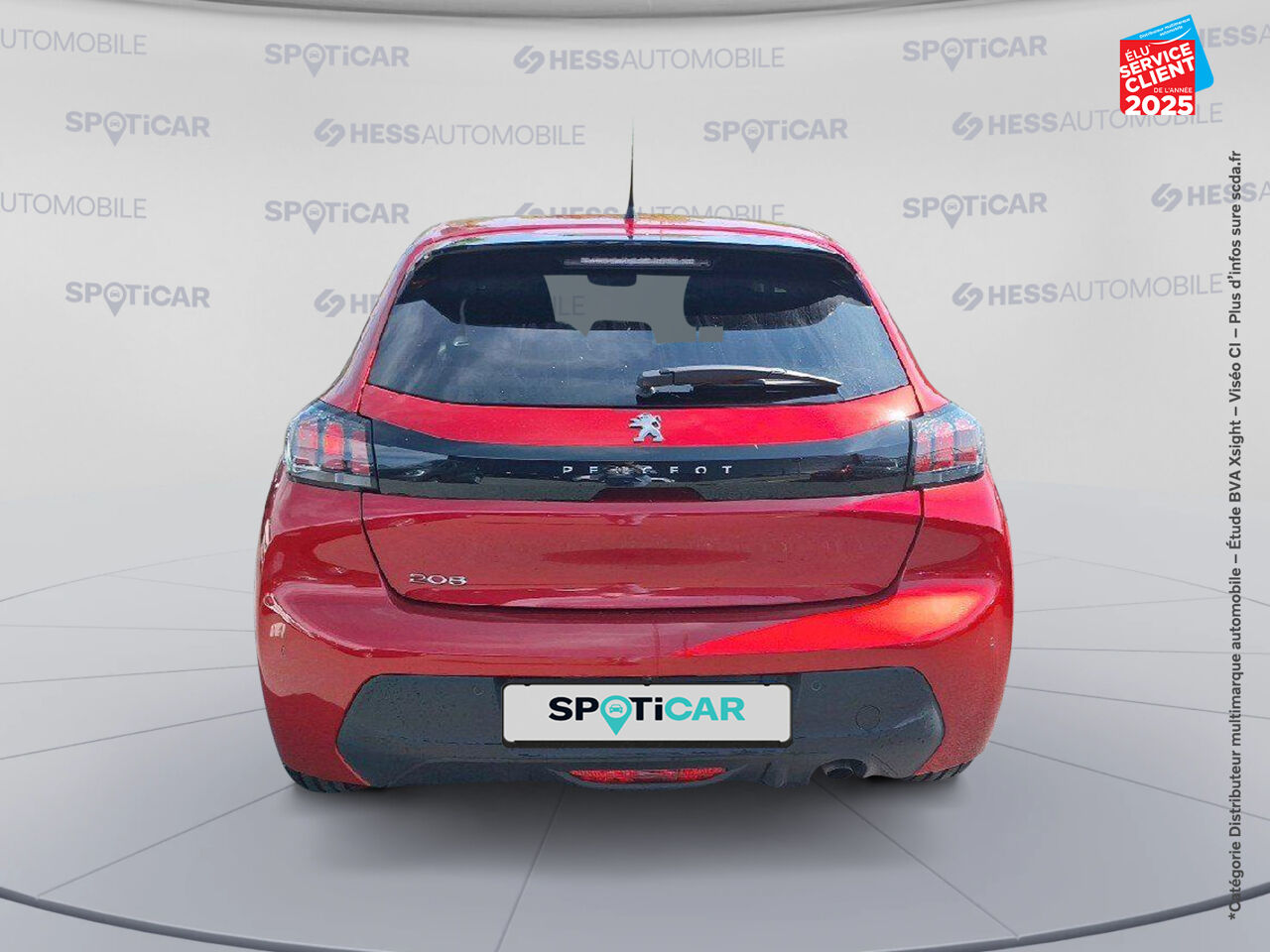 Véhicule d'occasion PEUGEOT 208 1.2 PURETECH 75CH SS STYLE chez Toyota Saint Dizier