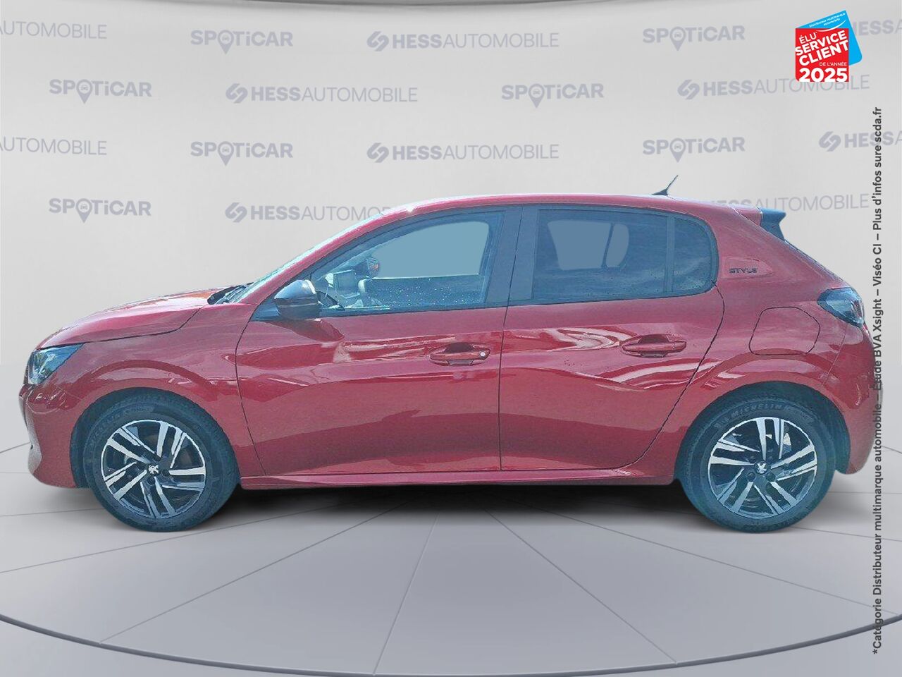 Véhicule d'occasion PEUGEOT 208 1.2 PURETECH 75CH SS STYLE chez Toyota Saint Dizier