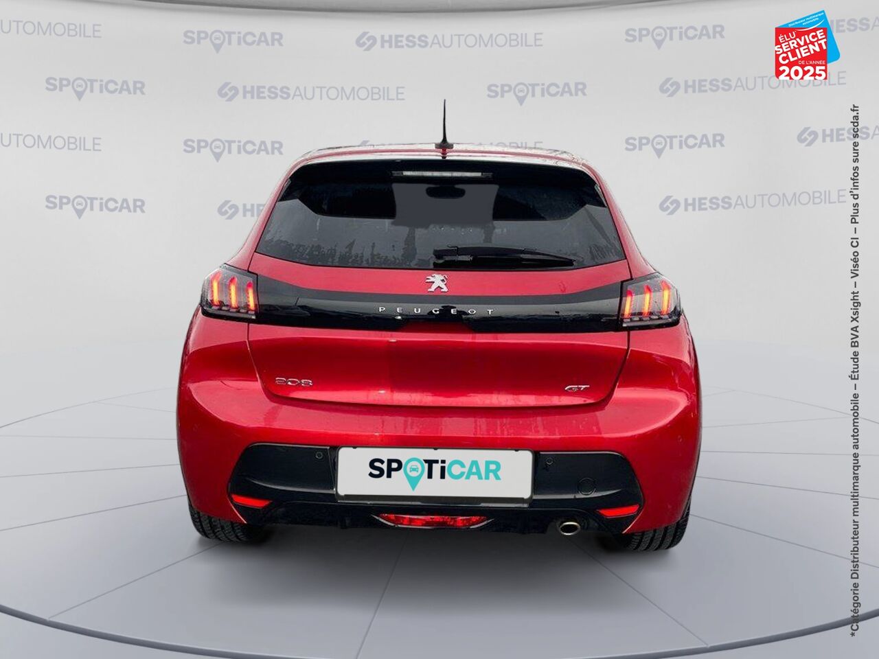 Véhicule d'occasion PEUGEOT 208 1.2 PURETECH 100CH SS GT chez Hyundai Reims