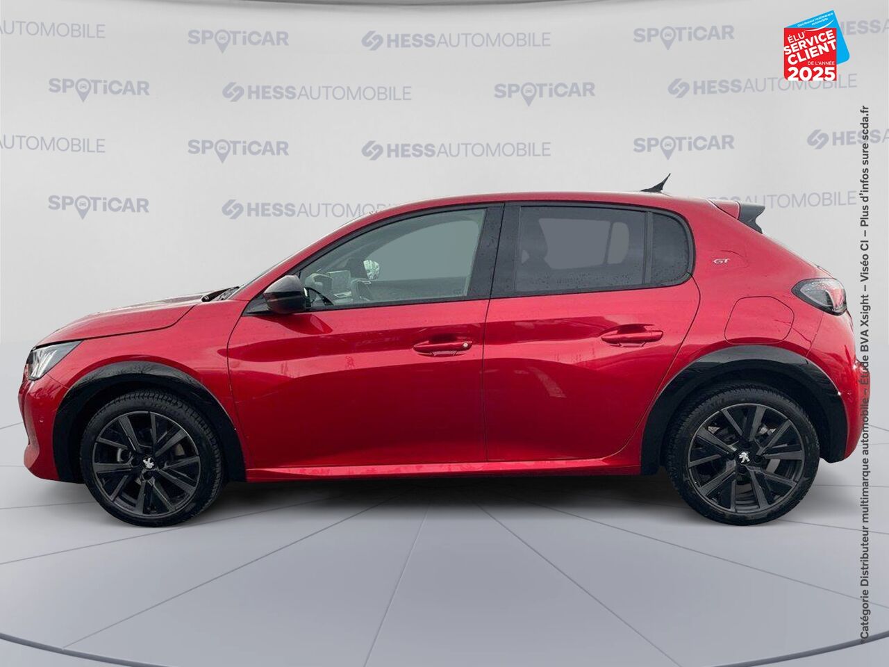 Véhicule d'occasion PEUGEOT 208 1.2 PURETECH 100CH SS GT chez Hyundai Reims