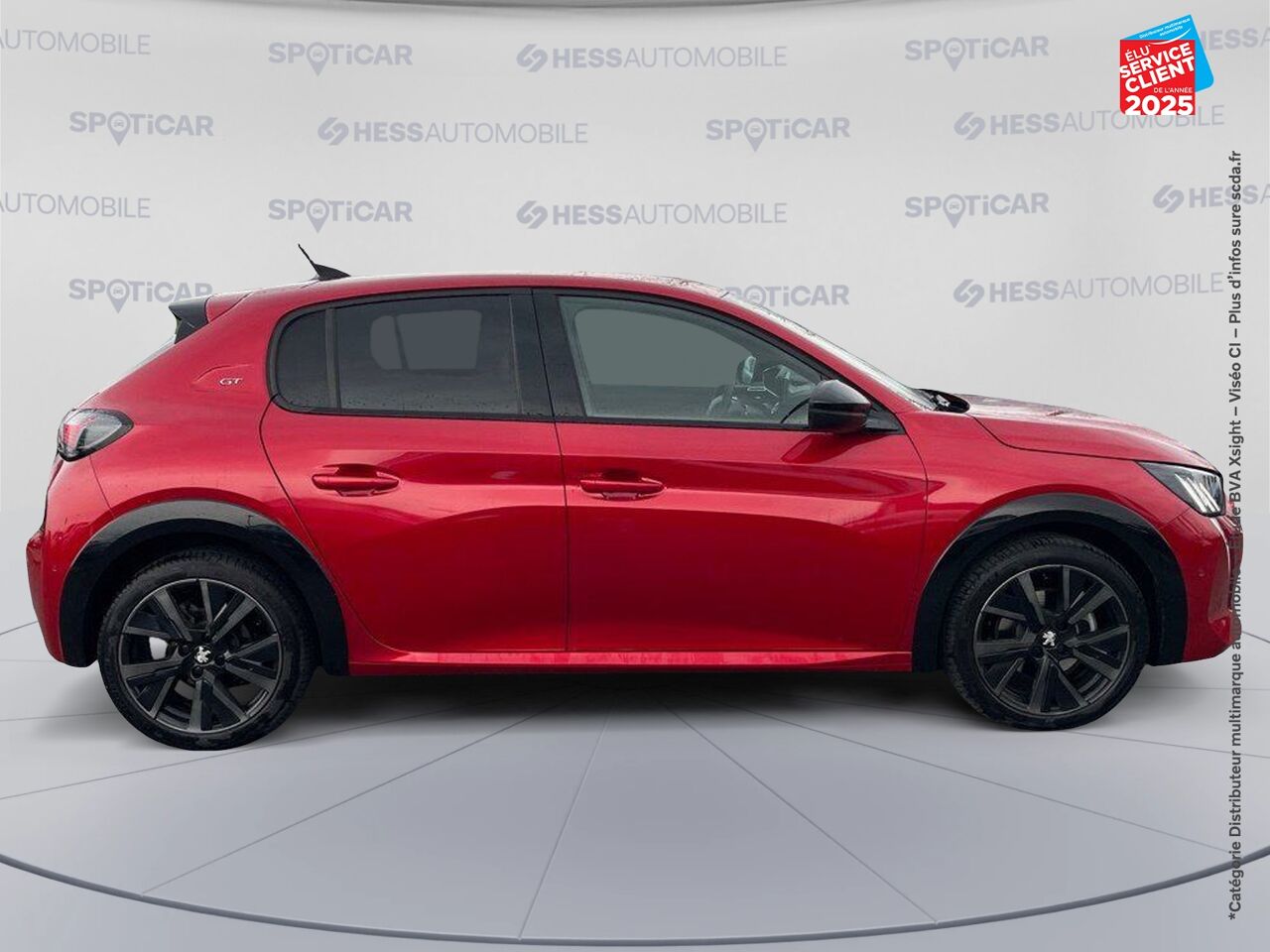 Véhicule d'occasion PEUGEOT 208 1.2 PURETECH 100CH SS GT chez Hyundai Reims