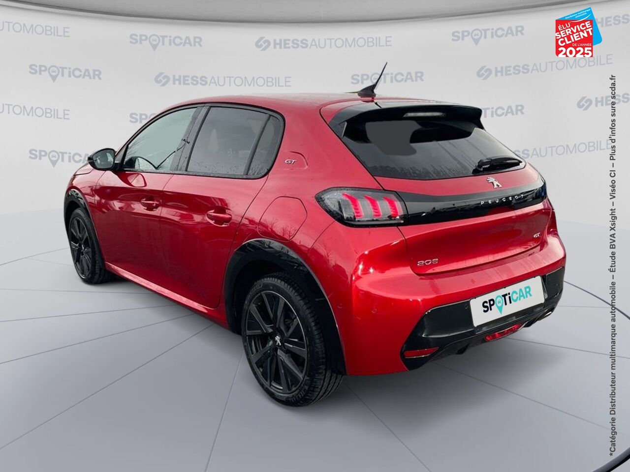 Véhicule d'occasion PEUGEOT 208 1.2 PURETECH 100CH SS GT chez Hyundai Reims
