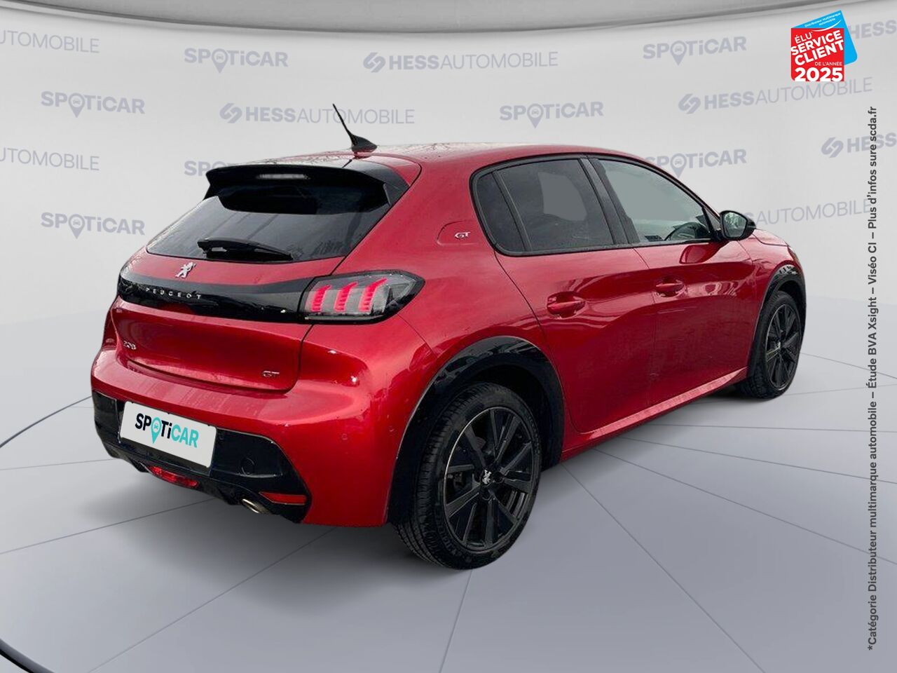 Véhicule d'occasion PEUGEOT 208 1.2 PURETECH 100CH SS GT chez Hyundai Reims