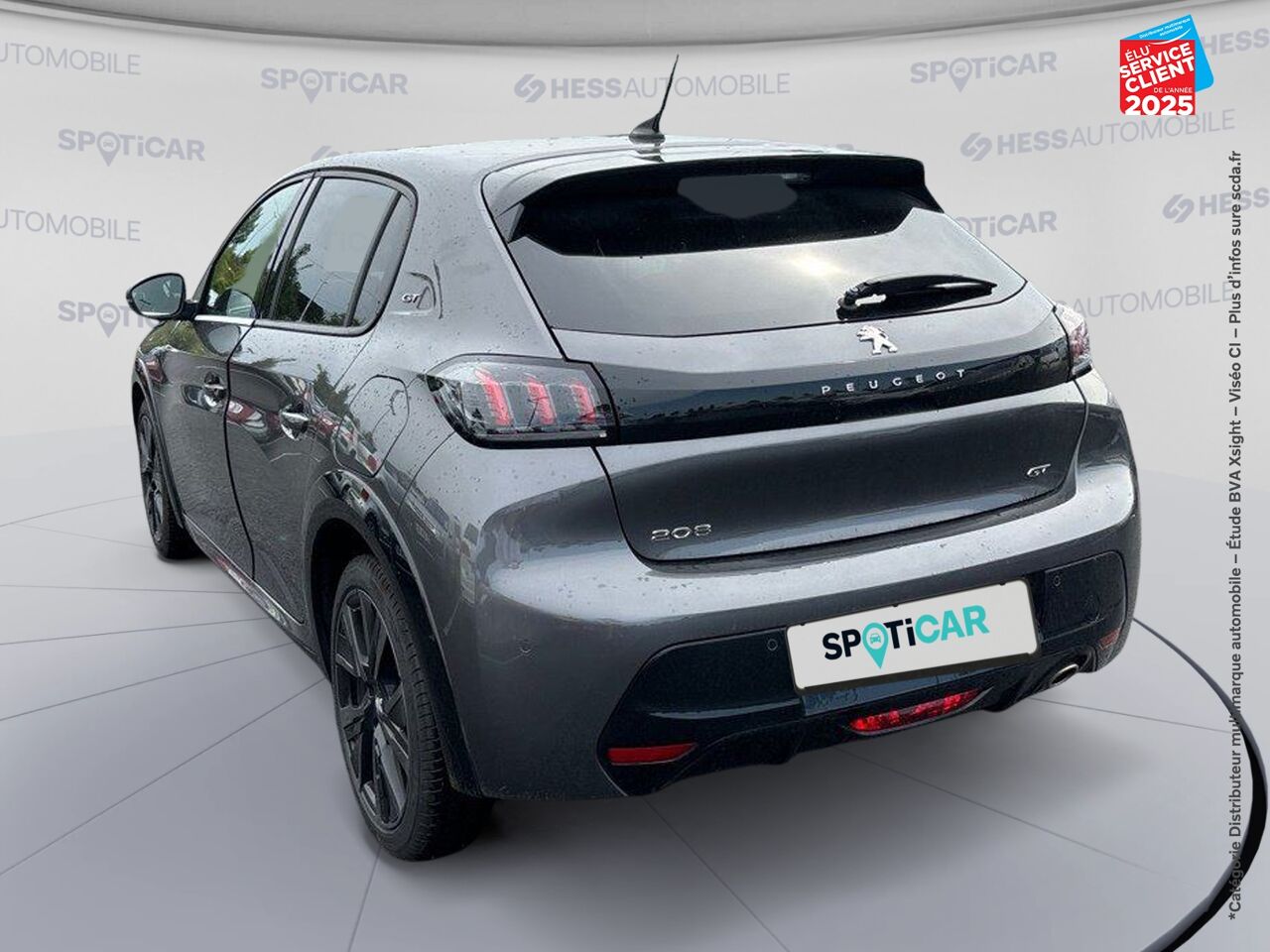 Véhicule d'occasion PEUGEOT 208 1.2 PURETECH 100CH SS GT chez Nissan Montbéliard
