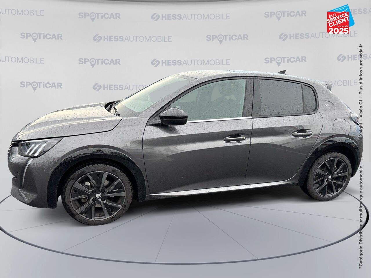 Véhicule d'occasion PEUGEOT 208 1.2 PURETECH 100CH SS GT chez Nissan Montbéliard
