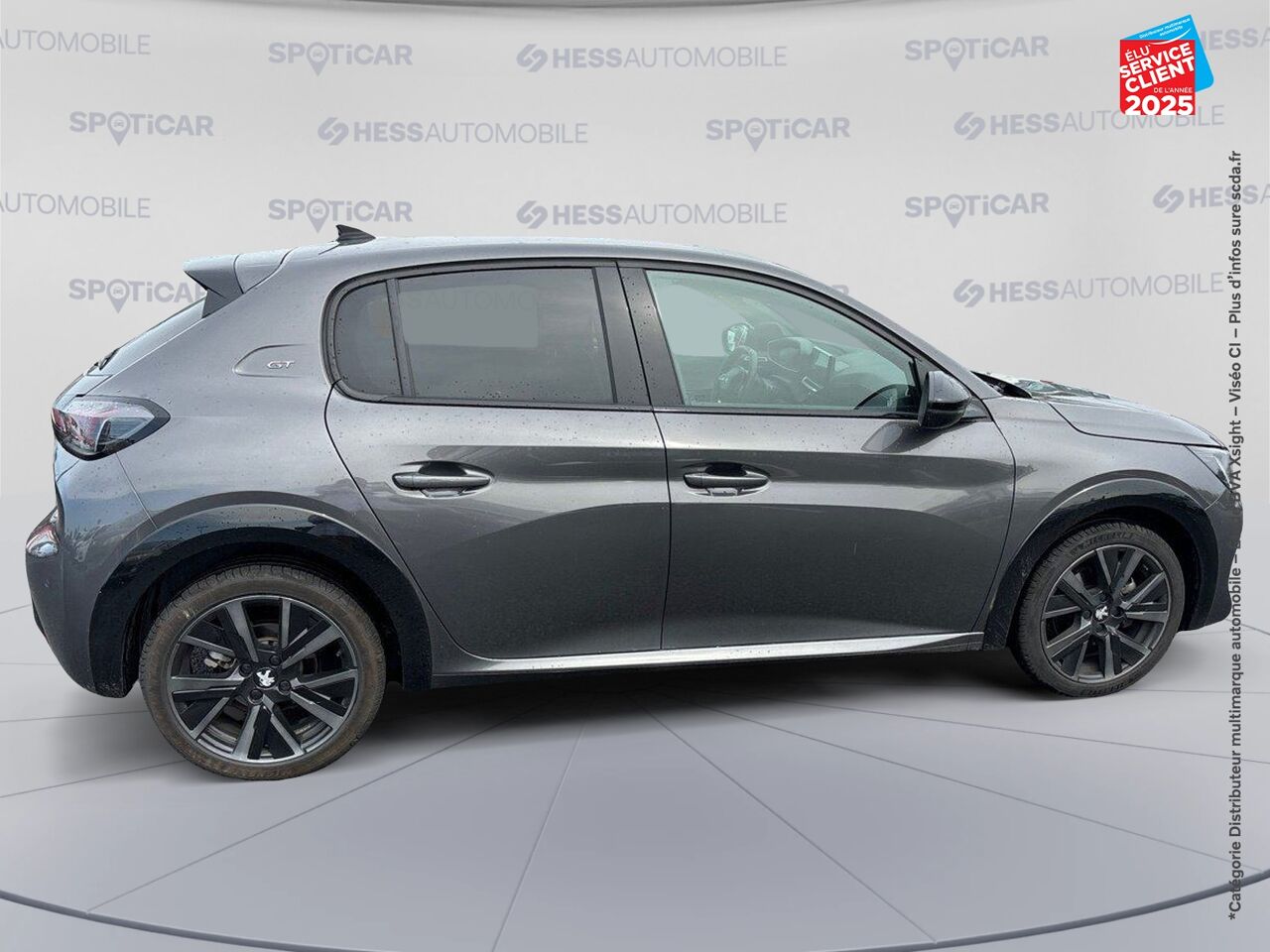 Véhicule d'occasion PEUGEOT 208 1.2 PURETECH 100CH SS GT chez Nissan Montbéliard