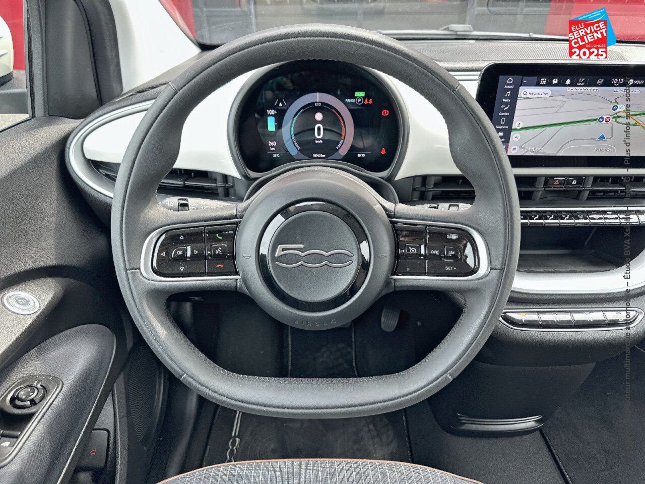 Véhicule d'occasion FIAT 500 E 118CH ICONE chez HESS Automobile