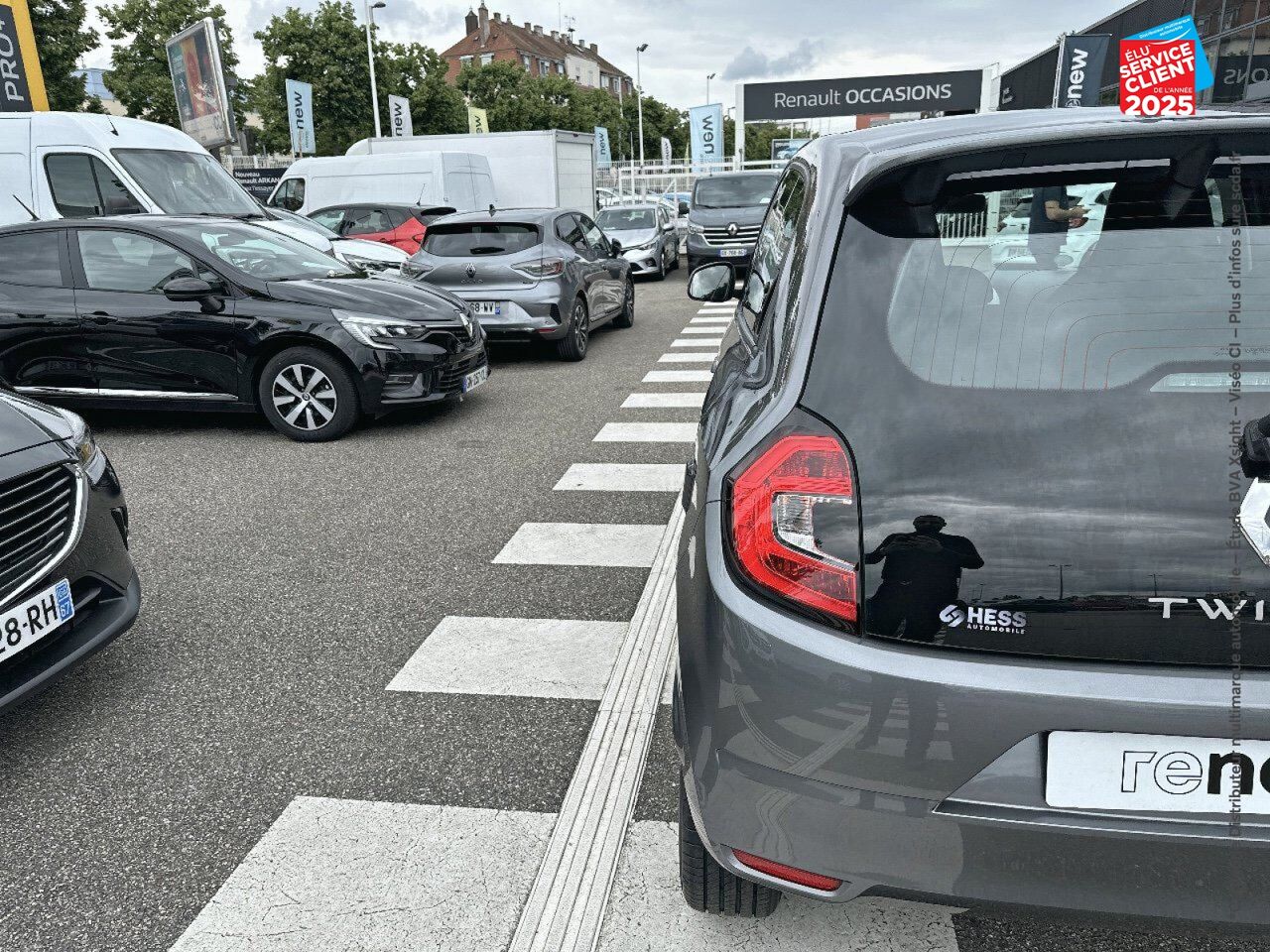 Véhicule d'occasion RENAULT TWINGO E-TECH ELECTRIC ZEN R80 ACHAT INTEGRAL - 21 chez Renault Strasbourg