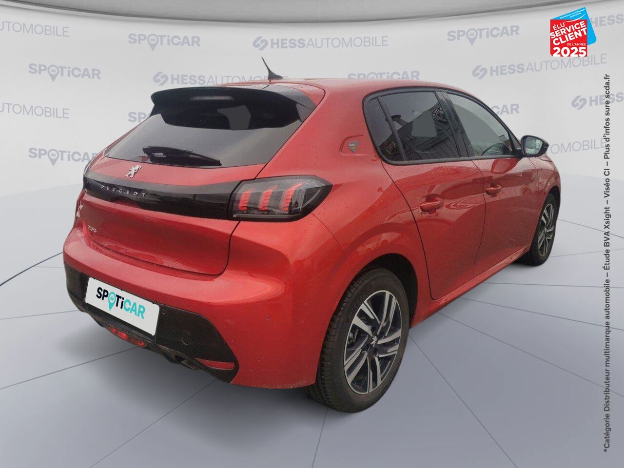 Véhicule d'occasion PEUGEOT 208 1.2 PURETECH 100CH SS ROADTRIP 118G chez Hyundai Chalons