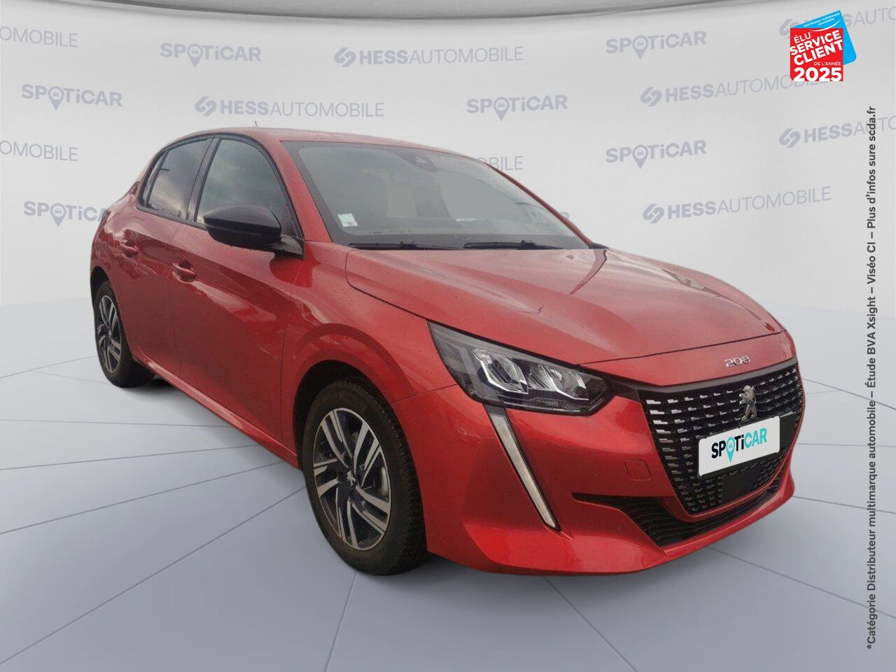 Véhicule d'occasion PEUGEOT 208 1.2 PURETECH 100CH SS ROADTRIP 118G chez Hyundai Chalons