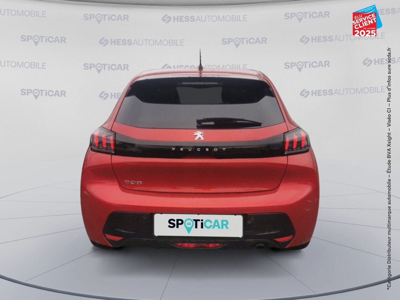Véhicule d'occasion PEUGEOT 208 1.2 PURETECH 100CH SS ROADTRIP 118G chez Hyundai Chalons