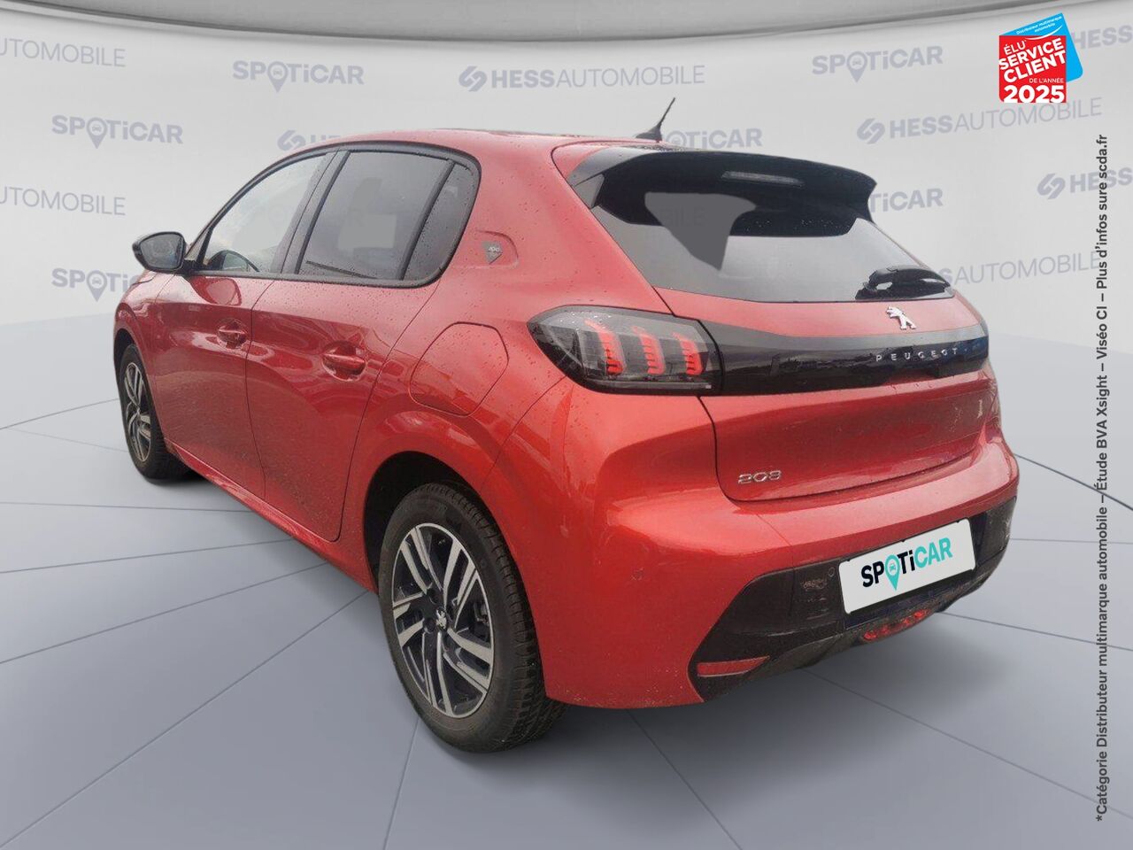 Véhicule d'occasion PEUGEOT 208 1.2 PURETECH 100CH SS ROADTRIP 118G chez Hyundai Chalons