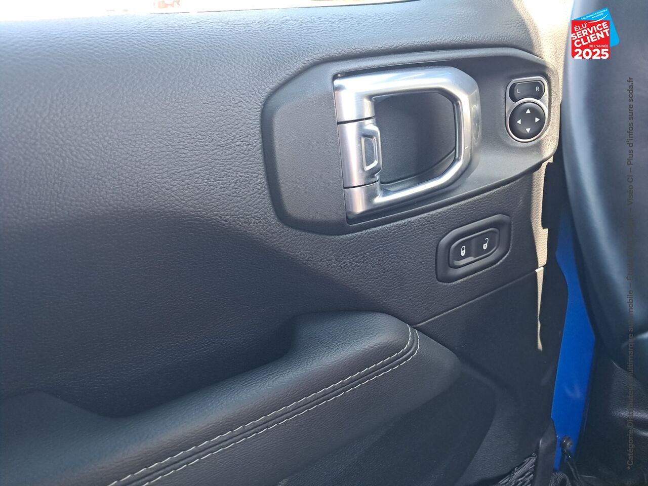 Véhicule d'occasion JEEP WRANGLER UNLIMITED 2.0 T 380CH 4XE OVERLAND COMMAND-TRAC MY23 TOUVRANT SIEGES CHAUF/CUIR GPS chez Hyundai Chalons