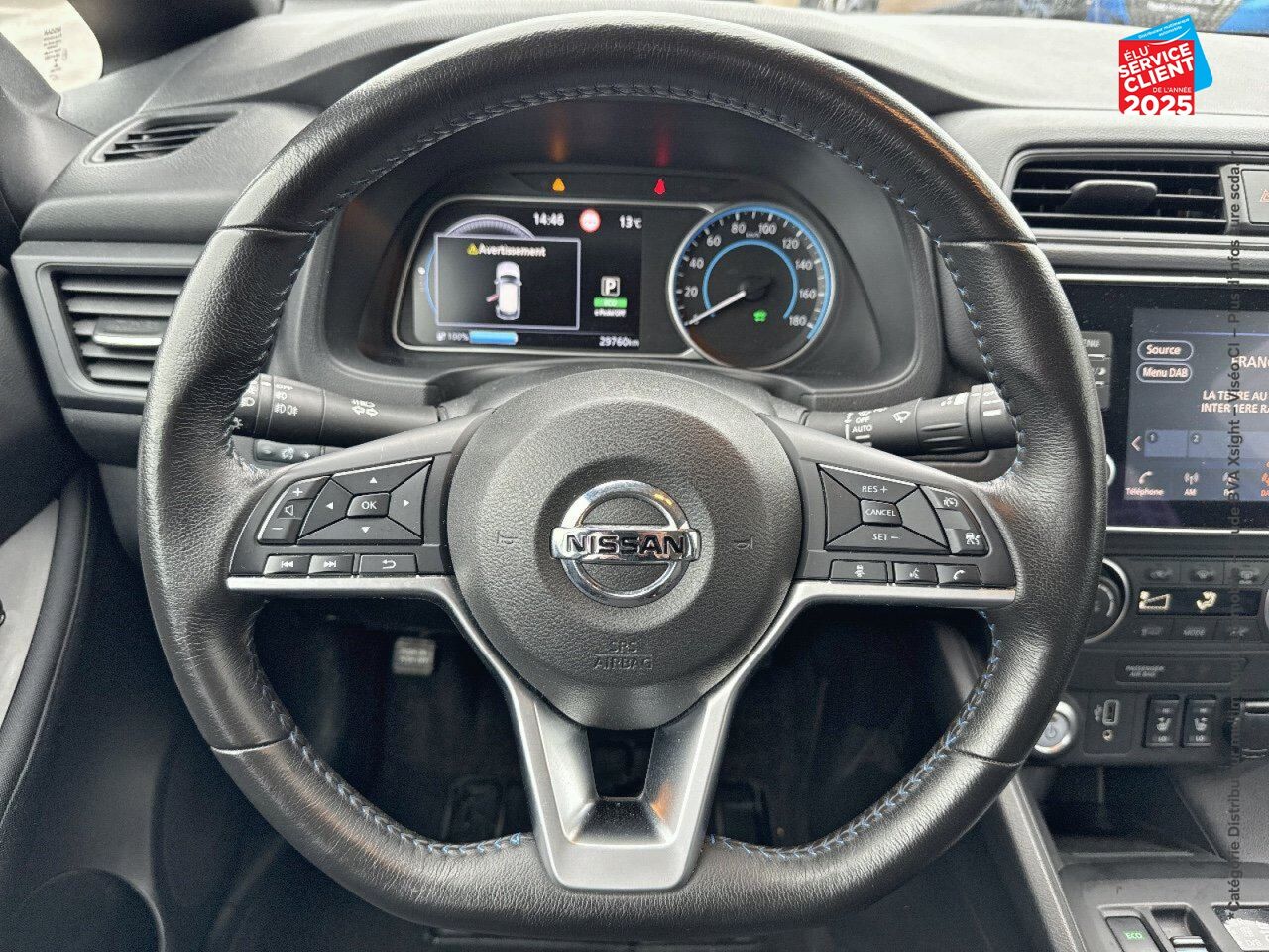 Véhicule d'occasion NISSAN LEAF 150CH 40KWH ACENTA 21 chez Nissan Metz