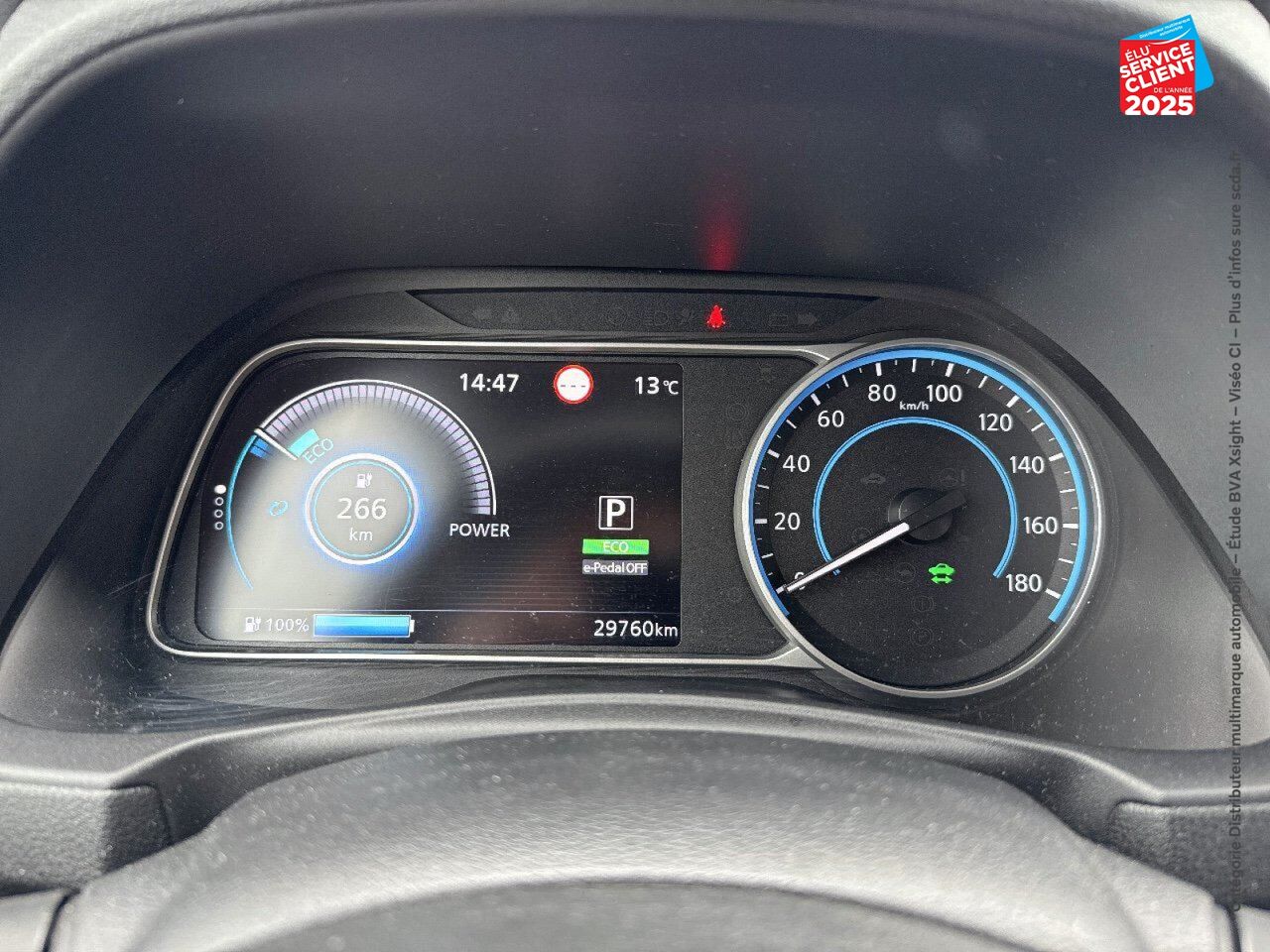 Véhicule d'occasion NISSAN LEAF 150CH 40KWH ACENTA 21 chez Nissan Metz
