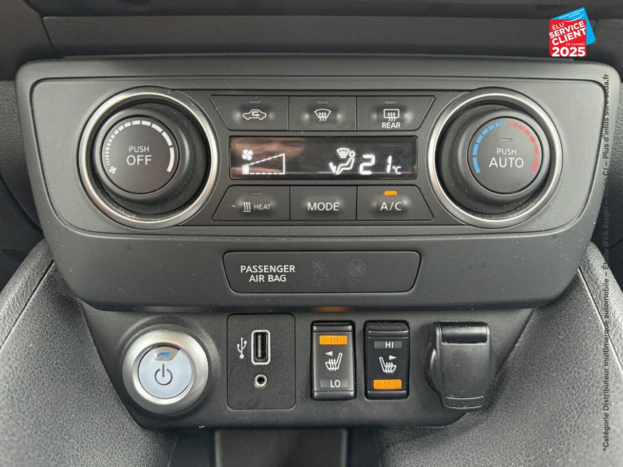 Véhicule d'occasion NISSAN LEAF 150CH 40KWH ACENTA 21 chez Nissan Metz