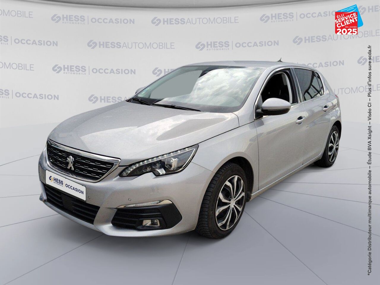Véhicule d'occasion PEUGEOT 308 1.2 PURETECH 130CH E6.C SS ALLURE BUSINESS EAT8 chez Renault Saint-Louis