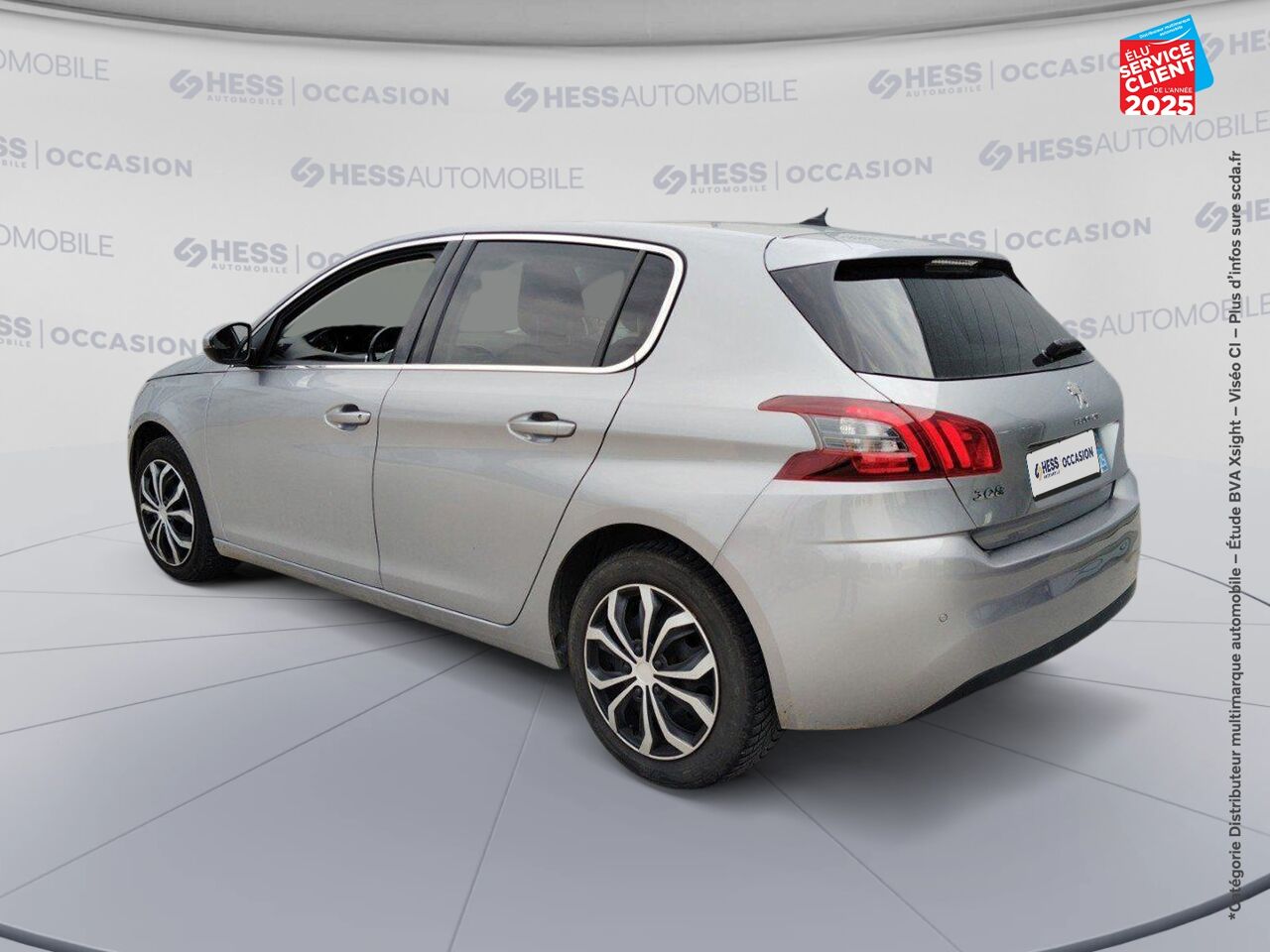 Véhicule d'occasion PEUGEOT 308 1.2 PURETECH 130CH E6.C SS ALLURE BUSINESS EAT8 chez Renault Saint-Louis