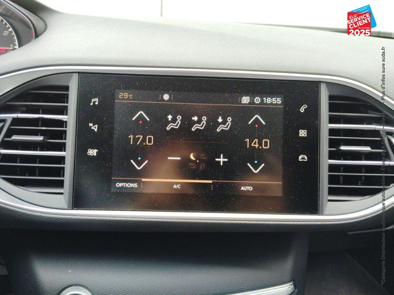 Véhicule d'occasion PEUGEOT 308 1.2 PURETECH 130CH E6.C SS ALLURE BUSINESS EAT8 chez Renault Saint-Louis