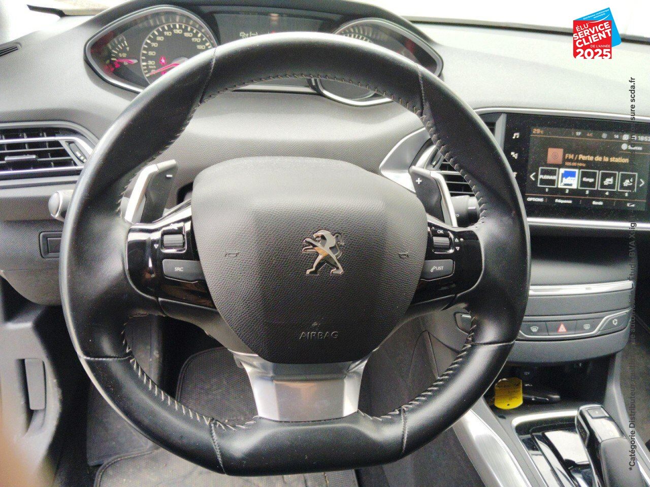 Véhicule d'occasion PEUGEOT 308 1.2 PURETECH 130CH E6.C SS ALLURE BUSINESS EAT8 chez Renault Saint-Louis