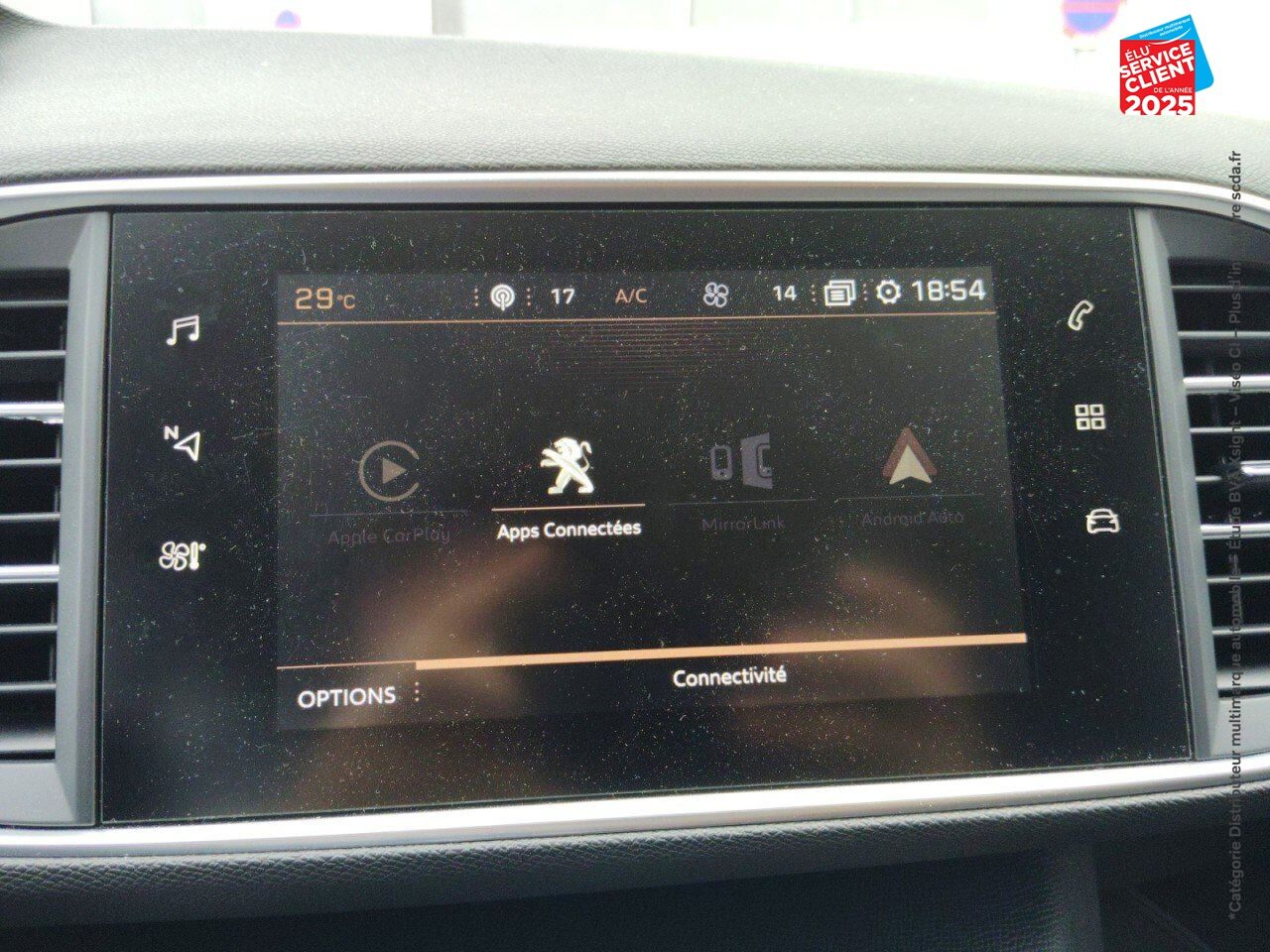 Véhicule d'occasion PEUGEOT 308 1.2 PURETECH 130CH E6.C SS ALLURE BUSINESS EAT8 chez Renault Saint-Louis