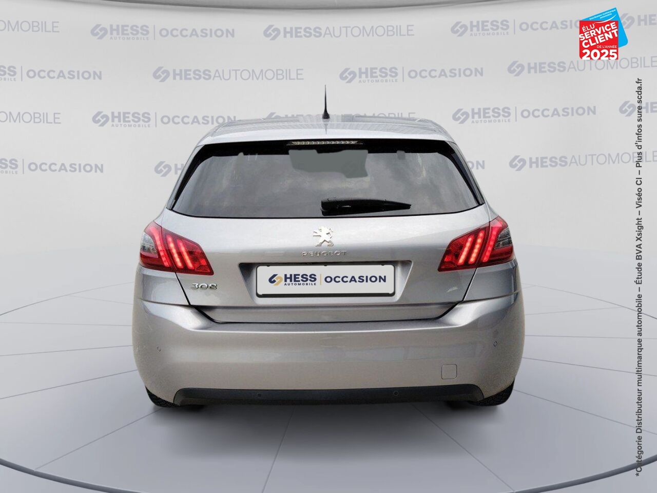 Véhicule d'occasion PEUGEOT 308 1.2 PURETECH 130CH E6.C SS ALLURE BUSINESS EAT8 chez Renault Saint-Louis