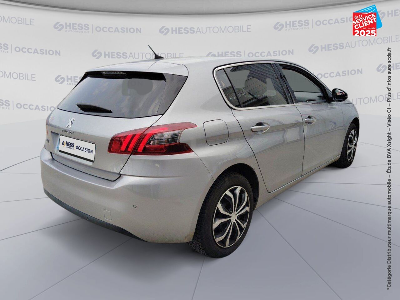 Véhicule d'occasion PEUGEOT 308 1.2 PURETECH 130CH E6.C SS ALLURE BUSINESS EAT8 chez Renault Saint-Louis