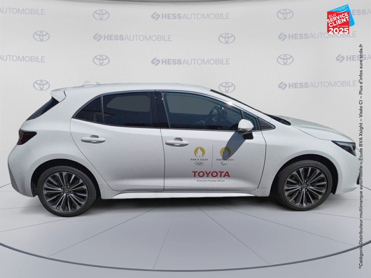 Véhicule d'occasion TOYOTA COROLLA 1.8 140CH DESIGN MY23 chez Toyota Thionville