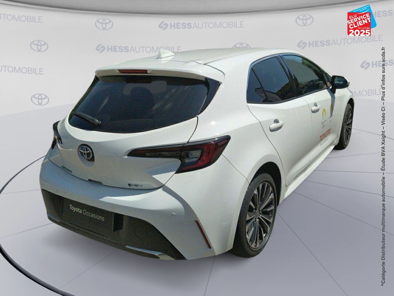 Véhicule d'occasion TOYOTA COROLLA 1.8 140CH DESIGN MY23 chez Toyota Thionville