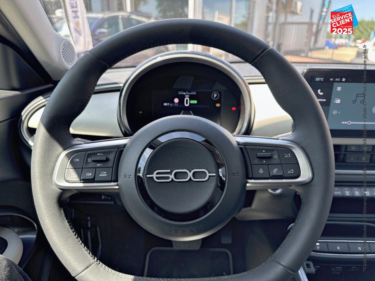Véhicule d'occasion FIAT 600 E 156CH 54KWH LA PRIMA chez Renault Colmar
