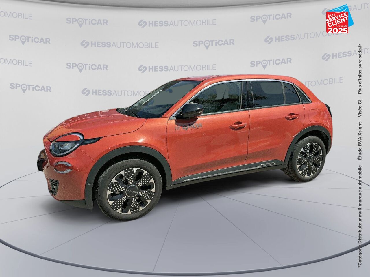 Véhicule d'occasion FIAT 600 E 156CH 54KWH LA PRIMA chez Renault Colmar