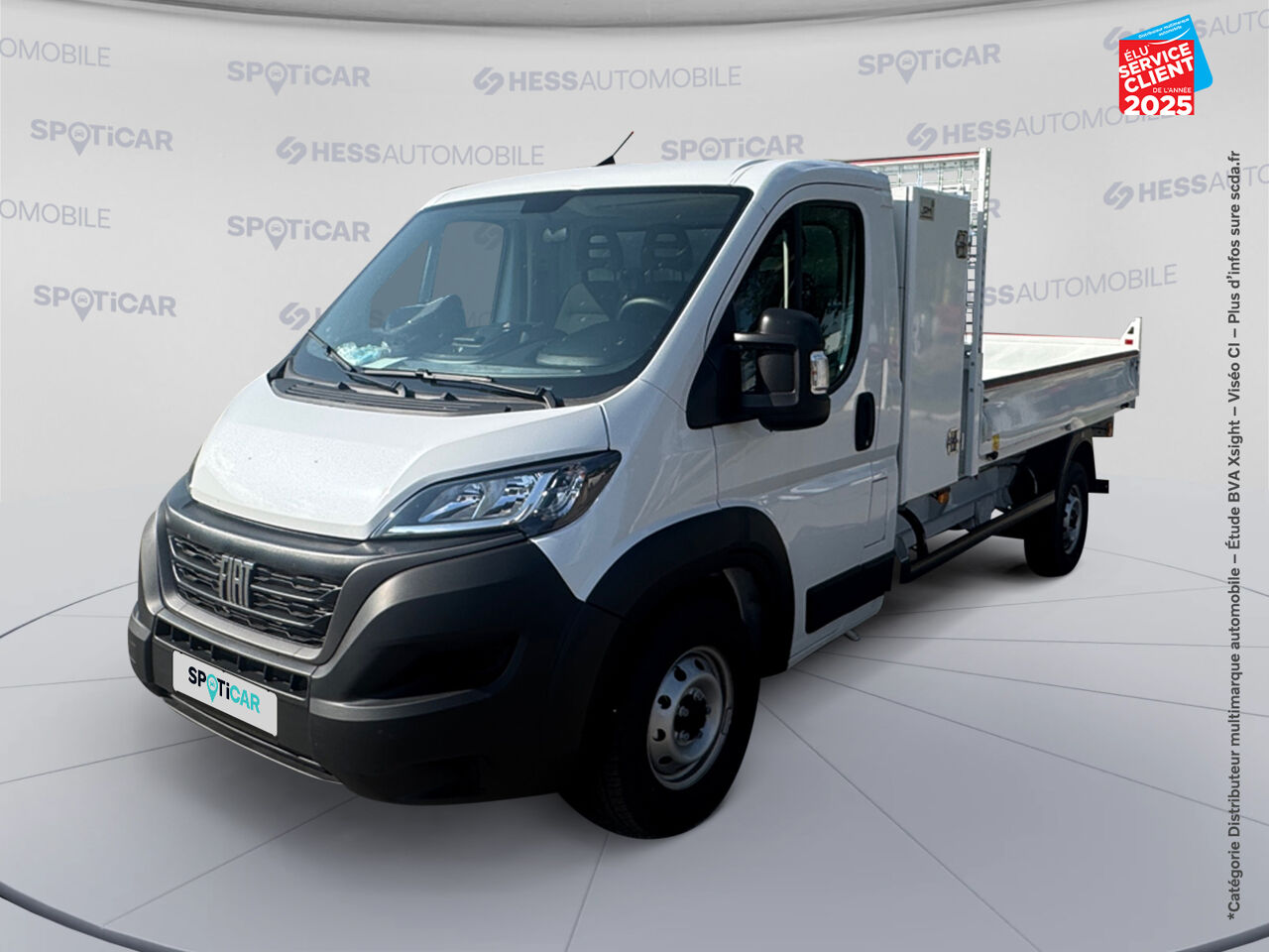 Véhicule d'occasion FIAT DUCATO BENNE 3.5 L H3-POWER 140CH MAXI HEAVY DUTY BENNE ACIER + GRAND COFFRE chez Renault Sélestat
