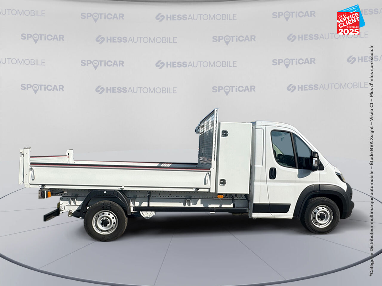 Véhicule d'occasion FIAT DUCATO BENNE 3.5 L H3-POWER 140CH MAXI HEAVY DUTY BENNE ACIER + GRAND COFFRE chez Renault Sélestat