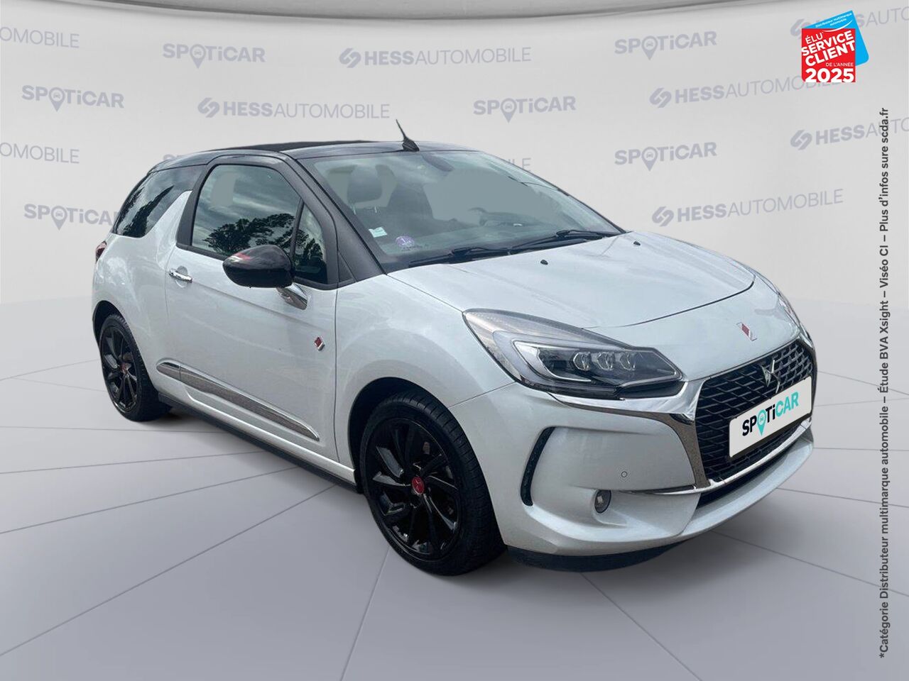 Véhicule d'occasion DS DS 3 PURETECH 130CH PERFORMANCE LINE SS chez Dacia Montbéliard