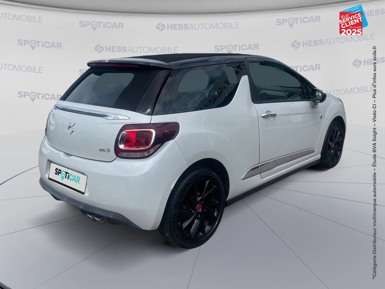 Véhicule d'occasion DS DS 3 PURETECH 130CH PERFORMANCE LINE SS chez Dacia Montbéliard